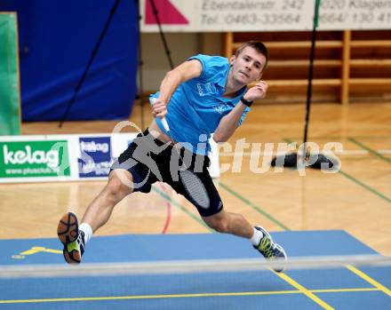 Badminton Bundesliga. SC Kelag Kaernten. Filip Spoljarec. Klagenfurt, am 21.10.2017.
Foto: Kuess
---
pressefotos, pressefotografie, kuess, qs, qspictures, sport, bild, bilder, bilddatenbank