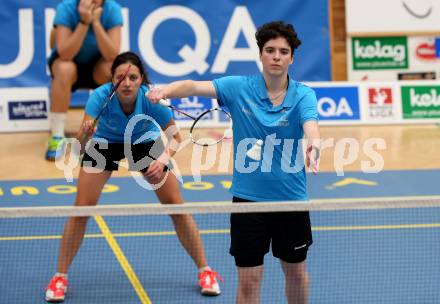 Badminton Bundesliga. SC Kelag Kaernten. Jenny Ertl , Atanaska Yurieva Spasova. Klagenfurt, am 21.10.2017.
Foto: Kuess
---
pressefotos, pressefotografie, kuess, qs, qspictures, sport, bild, bilder, bilddatenbank