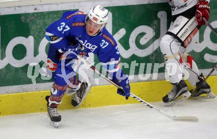 EBEL. Eishockey Bundesliga. EC VSV gegen HC TWK Innsbruck. Christof Kromp (VSV). Villach, am 26.10.2017.
Foto: Kuess 


---
pressefotos, pressefotografie, kuess, qs, qspictures, sport, bild, bilder, bilddatenbank
