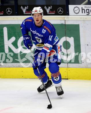 EBEL. Eishockey Bundesliga. EC VSV gegen HC TWK Innsbruck. Robert Flick (VSV). Villach, am 26.10.2017.
Foto: Kuess 


---
pressefotos, pressefotografie, kuess, qs, qspictures, sport, bild, bilder, bilddatenbank