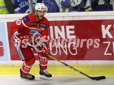 EBEL. Eishockey Bundesliga. KAC gegen 	VSV. Stefan Geier (KAC). Klagenfurt, am 29.10.2017.
Foto: Kuess

---
pressefotos, pressefotografie, kuess, qs, qspictures, sport, bild, bilder, bilddatenbank