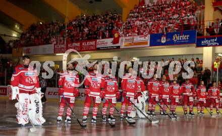 EBEL. Eishockey Bundesliga. KAC gegen 	VSV. (KAC). Klagenfurt, am 29.10.2017.
Foto: Kuess

---
pressefotos, pressefotografie, kuess, qs, qspictures, sport, bild, bilder, bilddatenbank