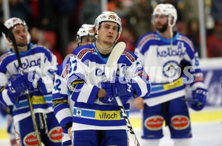 EBEL. Eishockey Bundesliga. KAC gegen 	VSV. Christof Kromp (VSV). Klagenfurt, am 29.10.2017.
Foto: Kuess

---
pressefotos, pressefotografie, kuess, qs, qspictures, sport, bild, bilder, bilddatenbank