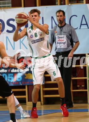 Basketball 2. Bundesliga. Grunddurchgang. 7. Runde. KOS Celovec gegen Jennersdorf Blackbirds. Florian Ponholzer (KOS Celovec). Klagenfurt, am 4.11.2017.
Foto: Kuess
---
pressefotos, pressefotografie, kuess, qs, qspictures, sport, bild, bilder, bilddatenbank