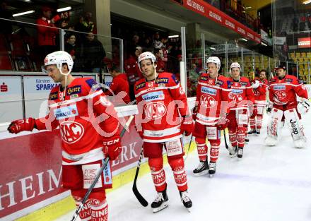 EBEL. Eishockey Bundesliga. KAC gegen 	EC Red Bull Salzburg. Julian Talbot , Michael Kernberger  (KAC). Klagenfurt, am 5.11.2017.
Foto: Kuess

---
pressefotos, pressefotografie, kuess, qs, qspictures, sport, bild, bilder, bilddatenbank
