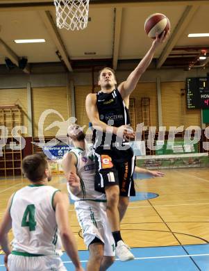 Basketball 2. Bundesliga. Grunddurchgang. 7. Runde. KOS Celovec gegen Jennersdorf Blackbirds. Jakob Strazar (KOS Celovec), Matthias Klepeisz (Jennersdorf Blackbirds). Klagenfurt, am 4.11.2017.
Foto: Kuess
---
pressefotos, pressefotografie, kuess, qs, qspictures, sport, bild, bilder, bilddatenbank