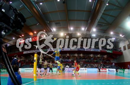 Volleyball Champions League. SK Posojilnica Aich/Dob gegen Fenerbahce Sports Club Istanbul (TUR).  (Aich/Dob). Klagenfurt, am 8.11.2017.
Foto: Kuess
---
pressefotos, pressefotografie, kuess, qs, qspictures, sport, bild, bilder, bilddatenbank