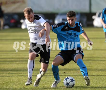 Fussball. 1. Klasse B. Ledenitzen gegen Maria Gail. Patrick Freithofnigg (Ledenitzen), Ivan Krnjic (Maria Gail). Ledenitzen, 5.11.2017.
Foto: Kuess
---
pressefotos, pressefotografie, kuess, qs, qspictures, sport, bild, bilder, bilddatenbank