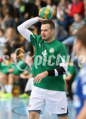 Handball Bundesliga. Schlafraum.at Kaernten gegen Union Sparkasse Korneuburg. Patrick Jochum (schlafraum.at). Klagenfurt, am 18.7.2017.
Foto: Kuess
---
pressefotos, pressefotografie, kuess, qs, qspictures, sport, bild, bilder, bilddatenbank