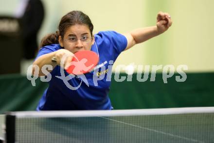 Tischtennis Bundesliga.  Amelie Solja. Villach, am 14.10.2017.
Foto: Kuess
---
pressefotos, pressefotografie, kuess, qs, qspictures, sport, bild, bilder, bilddatenbank