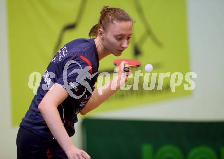 Tischtennis Bundesliga.  Sofia Polcanova (Linz AG Froschberg). Villach, am 14.10.2017.
Foto: Kuess
---
pressefotos, pressefotografie, kuess, qs, qspictures, sport, bild, bilder, bilddatenbank