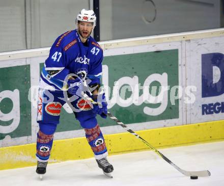 EBEL. Eishockey Bundesliga. EC VSV gegen Dornbirn Bulldogs. Ryan Glenn (VSV). Villach, am 24.11.2017.
Foto: Kuess 


---
pressefotos, pressefotografie, kuess, qs, qspictures, sport, bild, bilder, bilddatenbank