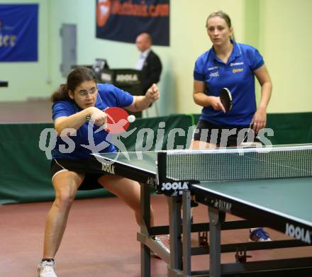 Tischtennis Bundesliga.  Amelie Solja, Anna Fenyvesi. Villach, am 14.10.2017.
Foto: Kuess
---
pressefotos, pressefotografie, kuess, qs, qspictures, sport, bild, bilder, bilddatenbank