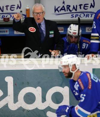 EBEL. Eishockey Bundesliga. EC VSV gegen Dornbirn Bulldogs.  Trainer Greg Holst (VSV). Villach, am 24.11.2017.
Foto: Kuess 


---
pressefotos, pressefotografie, kuess, qs, qspictures, sport, bild, bilder, bilddatenbank