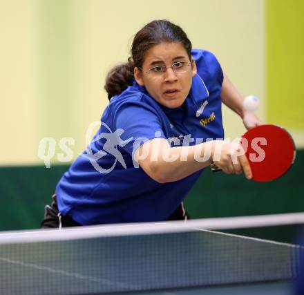 Tischtennis Bundesliga.  Amelie Solja. Villach, am 14.10.2017.
Foto: Kuess
---
pressefotos, pressefotografie, kuess, qs, qspictures, sport, bild, bilder, bilddatenbank