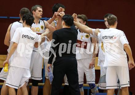 Basketball 2. Bundesliga. Grunddurchgang. 10. Runde. Woerthersee Piraten gegen Basket 2000 Vienna Warriors.  Jubel (Piraten). Klagenfurt, am 25.11.2017.
Foto: Kuess
---
pressefotos, pressefotografie, kuess, qs, qspictures, sport, bild, bilder, bilddatenbank