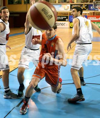 Basketball 2. Bundesliga. Grunddurchgang. 10. Runde. Woerthersee Piraten gegen Basket 2000 Vienna Warriors.  Michael Diesner  (Basket2000). Klagenfurt, am 25.11.2017.
Foto: Kuess
---
pressefotos, pressefotografie, kuess, qs, qspictures, sport, bild, bilder, bilddatenbank