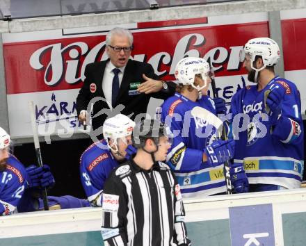 EBEL. Eishockey Bundesliga. EC VSV gegen Fehervar AV 19. Trainer Greg Holst,  (VSV). Villach, am 24.11.2017.
Foto: Kuess 


---
pressefotos, pressefotografie, kuess, qs, qspictures, sport, bild, bilder, bilddatenbank
