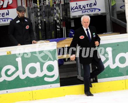 EBEL. Eishockey Bundesliga. EC VSV gegen Fehervar AV 19. Trainer Greg Holst (VSV). Villach, am 24.11.2017.
Foto: Kuess 


---
pressefotos, pressefotografie, kuess, qs, qspictures, sport, bild, bilder, bilddatenbank