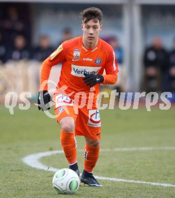 Fussball Tipico Bundesliga. RZ Pellets WAC gegen FK Austria Wien. Dominik Prokop (Wien). Wolfsberg, am 26.11.2017.
Foto: Kuess

---
pressefotos, pressefotografie, kuess, qs, qspictures, sport, bild, bilder, bilddatenbank