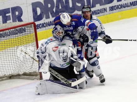 EBEL. Eishockey Bundesliga. EC VSV gegen Fehervar AV 19. Valentin Leiler, (VSV), Miklos Rajna, Ales Music (Alba Volan). Villach, am 24.11.2017.
Foto: Kuess 


---
pressefotos, pressefotografie, kuess, qs, qspictures, sport, bild, bilder, bilddatenbank