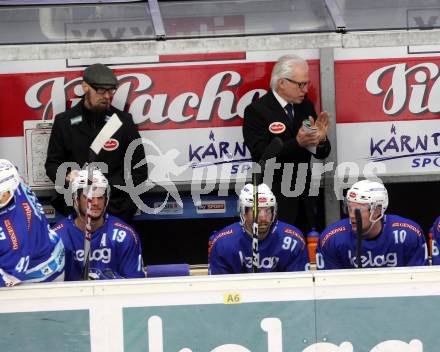 EBEL. Eishockey Bundesliga. EC VSV gegen Fehervar AV 19. Trainer Greg Holst (VSV). Villach, am 24.11.2017.
Foto: Kuess 


---
pressefotos, pressefotografie, kuess, qs, qspictures, sport, bild, bilder, bilddatenbank