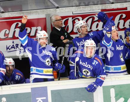 EBEL. Eishockey Bundesliga. EC VSV gegen Fehervar AV 19. Trainer Greg Holst,  (VSV). Villach, am 24.11.2017.
Foto: Kuess 


---
pressefotos, pressefotografie, kuess, qs, qspictures, sport, bild, bilder, bilddatenbank