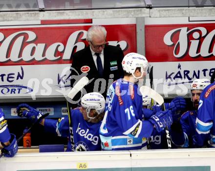 EBEL. Eishockey Bundesliga. EC VSV gegen Fehervar AV 19. Trainer Greg Holst (VSV). Villach, am 24.11.2017.
Foto: Kuess 


---
pressefotos, pressefotografie, kuess, qs, qspictures, sport, bild, bilder, bilddatenbank