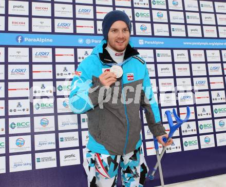 Schi Alpin. Worls Para Alpine Skiing. Thomas Grochar (AUT). Tarvis, am 31.1.2017.
Foto: Kuess
---
pressefotos, pressefotografie, kuess, qs, qspictures, sport, bild, bilder, bilddatenbank