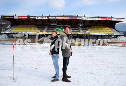 Fussball Bundesliga. RZ Pellets WAC. Christian Dobnik, Alexander Kofler. Wolfsberg, am 16.1.2017.
Foto: Kuess

---
pressefotos, pressefotografie, kuess, qs, qspictures, sport, bild, bilder, bilddatenbank