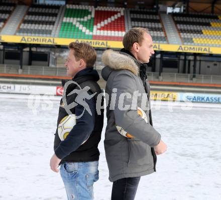 Fussball Bundesliga. RZ Pellets WAC. Christian Dobnik, Alexander Kofler. Wolfsberg, am 16.1.2017.
Foto: Kuess

---
pressefotos, pressefotografie, kuess, qs, qspictures, sport, bild, bilder, bilddatenbank