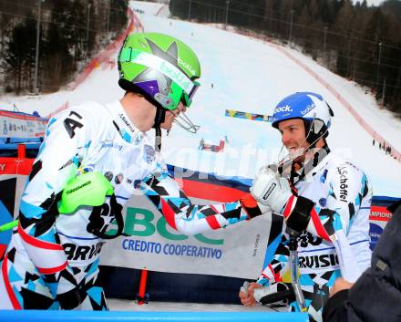 Schi Alpin. Worls Para Alpine Skiing. Nico Pajantschitsch, Thomas Grochar (AUT). Tarvis, am 31.1.2017.
Foto: Kuess
---
pressefotos, pressefotografie, kuess, qs, qspictures, sport, bild, bilder, bilddatenbank