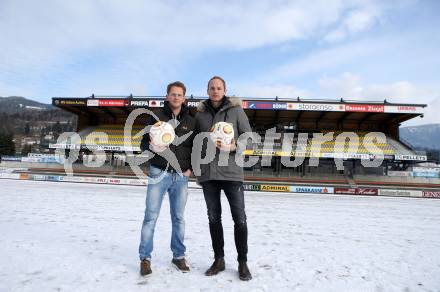 Fussball Bundesliga. RZ Pellets WAC. Christian Dobnik, Alexander Kofler. Wolfsberg, am 16.1.2017.
Foto: Kuess

---
pressefotos, pressefotografie, kuess, qs, qspictures, sport, bild, bilder, bilddatenbank