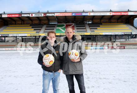 Fussball Bundesliga. RZ Pellets WAC. Christian Dobnik, Alexander Kofler. Wolfsberg, am 16.1.2017.
Foto: Kuess

---
pressefotos, pressefotografie, kuess, qs, qspictures, sport, bild, bilder, bilddatenbank