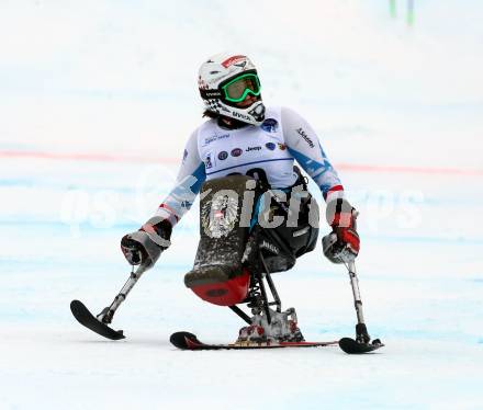 Schi Alpin. Worls Para Alpine Skiing. Claudia Loesch,  (AUT). Tarvis, am 31.1.2017.
Foto: Kuess
---
pressefotos, pressefotografie, kuess, qs, qspictures, sport, bild, bilder, bilddatenbank