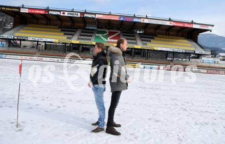 Fussball Bundesliga. RZ Pellets WAC. Christian Dobnik, Alexander Kofler. Wolfsberg, am 16.1.2017.
Foto: Kuess

---
pressefotos, pressefotografie, kuess, qs, qspictures, sport, bild, bilder, bilddatenbank