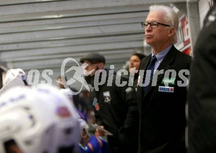 EBEL. Eishockey Bundesliga. EC VSV gegen HC TWK Innsbruck. Trainer Greg Holst (VSV). Villach, am 3.12.2017.
Foto: Kuess 


---
pressefotos, pressefotografie, kuess, qs, qspictures, sport, bild, bilder, bilddatenbank