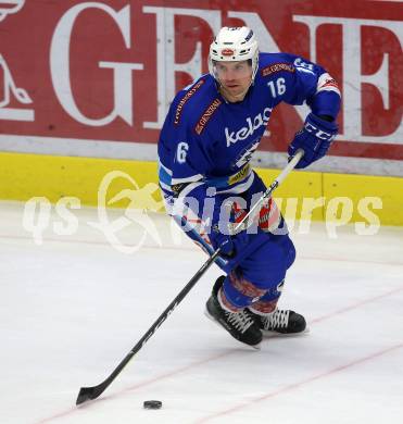 EBEL. Eishockey Bundesliga. EC VSV gegen HC TWK Innsbruck. Jordan Hickmott (VSV). Villach, am 3.12.2017.
Foto: Kuess 


---
pressefotos, pressefotografie, kuess, qs, qspictures, sport, bild, bilder, bilddatenbank