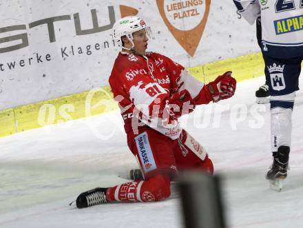 EBEL. Eishockey Bundesliga. KAC gegen 	Fehervar AV 19. Torjubel Marco Richter (KAC). Klagenfurt, am 3.12.2017.
Foto: Kuess

---
pressefotos, pressefotografie, kuess, qs, qspictures, sport, bild, bilder, bilddatenbank