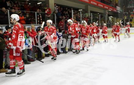 EBEL. Eishockey Bundesliga. KAC gegen 	Fehervar AV 19. (KAC). Klagenfurt, am 3.12.2017.
Foto: Kuess

---
pressefotos, pressefotografie, kuess, qs, qspictures, sport, bild, bilder, bilddatenbank