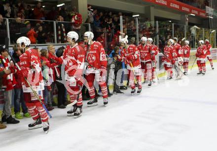 EBEL. Eishockey Bundesliga. KAC gegen 	Fehervar AV 19. (KAC). Klagenfurt, am 3.12.2017.
Foto: Kuess

---
pressefotos, pressefotografie, kuess, qs, qspictures, sport, bild, bilder, bilddatenbank