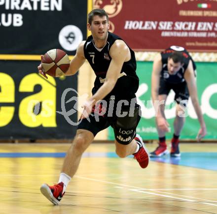 Basketball 2. Bundesliga. Grunddurchgang. 12. Runde. Woerthersee Piraten gegen Mattersburg Rocks.  Marko Soldo (Mattersburg). Klagenfurt, am 9.12.2017.
Foto: Kuess
---
pressefotos, pressefotografie, kuess, qs, qspictures, sport, bild, bilder, bilddatenbank