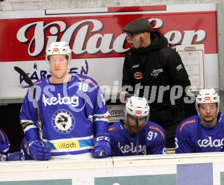 EBEL. Eishockey Bundesliga. EC VSV gegen HC Orli Znojmo. Trainer Markus Peintner, (VSV). Villach, am 10.12.2017.
Foto: Kuess 


---
pressefotos, pressefotografie, kuess, qs, qspictures, sport, bild, bilder, bilddatenbank