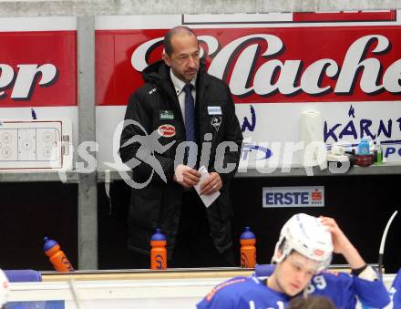 EBEL. Eishockey Bundesliga. EC VSV gegen HC Orli Znojmo. Co-Trainer Hans Winkler (VSV). Villach, am 10.12.2017.
Foto: Kuess 


---
pressefotos, pressefotografie, kuess, qs, qspictures, sport, bild, bilder, bilddatenbank