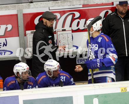 EBEL. Eishockey Bundesliga. EC VSV gegen HC Orli Znojmo. Trainer Markus Peintner (VSV). Villach, am 10.12.2017.
Foto: Kuess 


---
pressefotos, pressefotografie, kuess, qs, qspictures, sport, bild, bilder, bilddatenbank