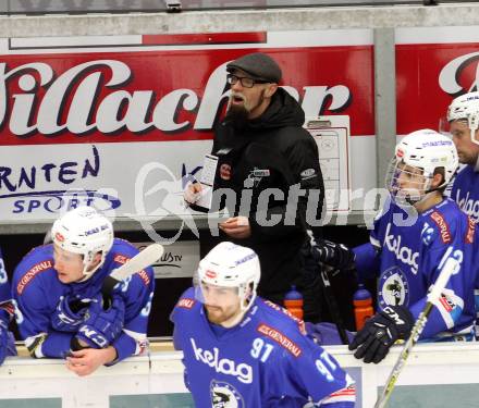 EBEL. Eishockey Bundesliga. EC VSV gegen HC Orli Znojmo. Trainer Markus Peintner (VSV). Villach, am 10.12.2017.
Foto: Kuess 


---
pressefotos, pressefotografie, kuess, qs, qspictures, sport, bild, bilder, bilddatenbank