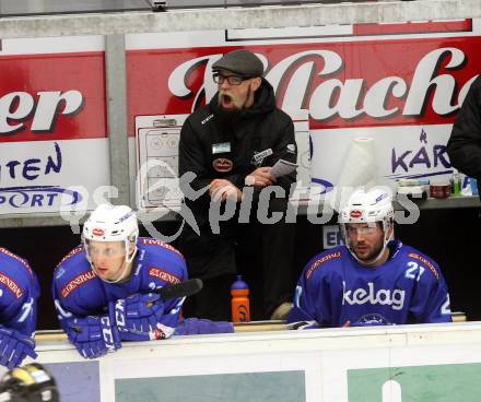 EBEL. Eishockey Bundesliga. EC VSV gegen HC Orli Znojmo. Trainer Markus Peintner, (VSV). Villach, am 10.12.2017.
Foto: Kuess 


---
pressefotos, pressefotografie, kuess, qs, qspictures, sport, bild, bilder, bilddatenbank