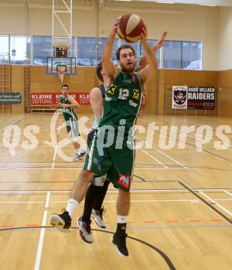 Basketball 2. Bundesliga. Grunddurchgang. 12. Runde. Raiders Villach gegen Dornbirn Lions.  Sebastian Gmeiner  (Dornbirn). Villach, am 10.12.2017.
Foto: Kuess
---
pressefotos, pressefotografie, kuess, qs, qspictures, sport, bild, bilder, bilddatenbank