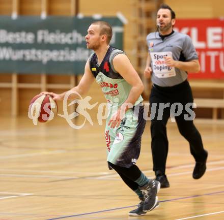 Basketball 2. Bundesliga. Grunddurchgang. 12. Runde. Raiders Villach gegen Dornbirn Lions. Timi Huber (Villach). Villach, am 10.12.2017.
Foto: Kuess
---
pressefotos, pressefotografie, kuess, qs, qspictures, sport, bild, bilder, bilddatenbank