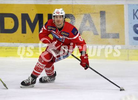 EBEL. Eishockey Bundesliga. KAC gegen 	EC Red Bull Salzburg. Manuel Ganahl (KAC). Klagenfurt, am 15.12.2017.
Foto: Kuess

---
pressefotos, pressefotografie, kuess, qs, qspictures, sport, bild, bilder, bilddatenbank